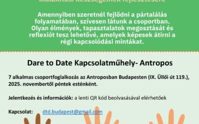 „Dare to Date” Kapcsolatműhely 2025 novembertől