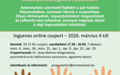 Dare to Date Kapcsolatműhely online 2026 március 4-től